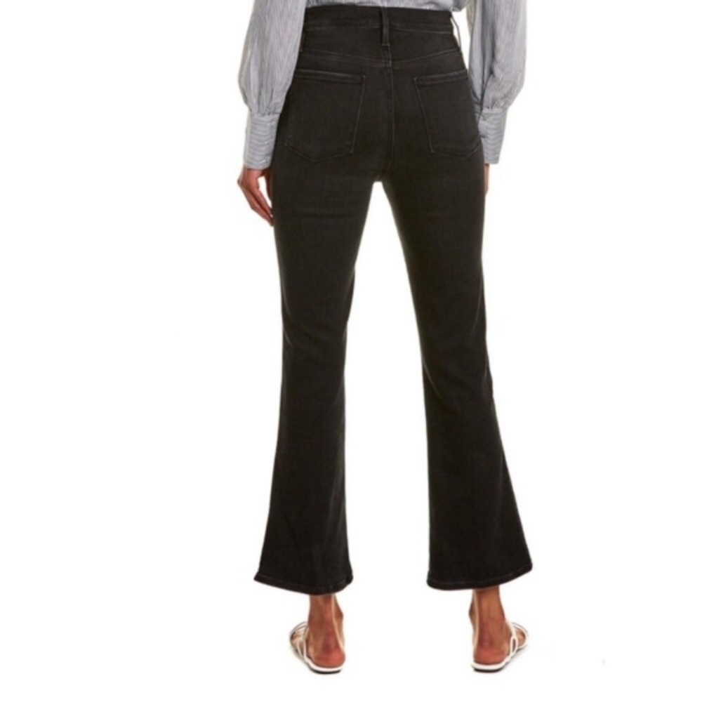 Frame Le Sylvia Kick Boot Jeans in Black, Size 23 - Picture 2 of 7